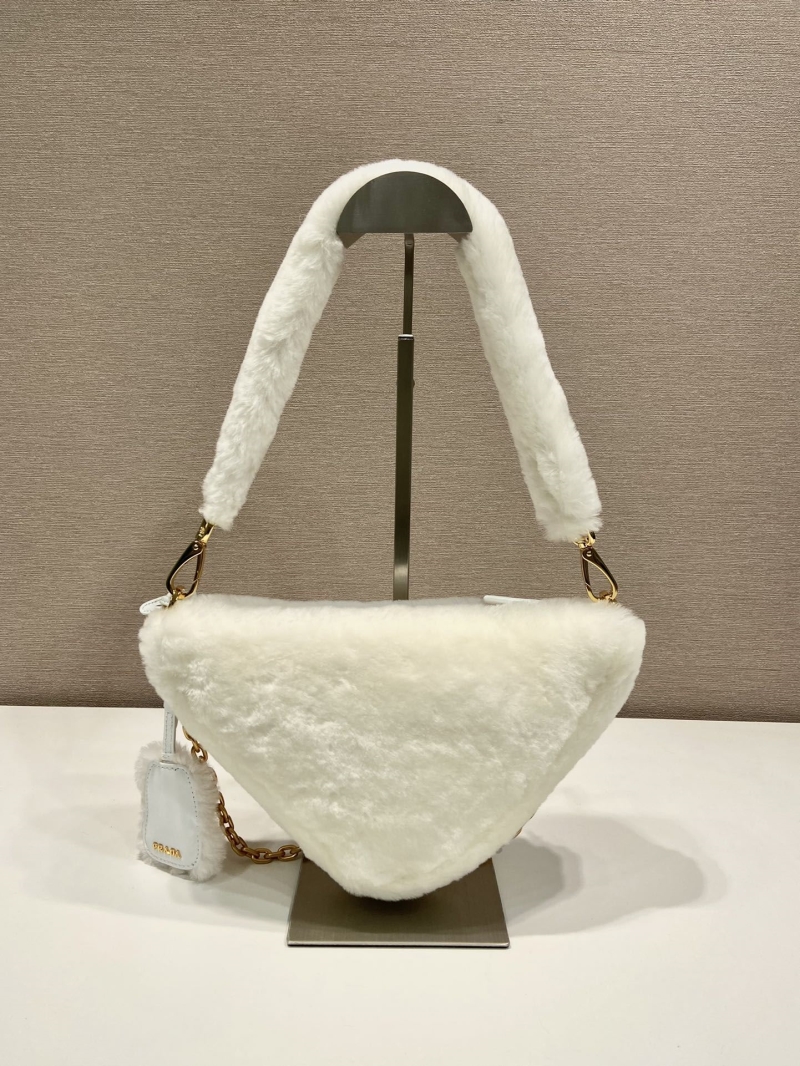 Pra*a triangle pouch
